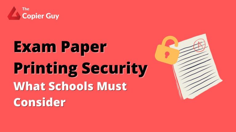 Exam Paper Printing Security