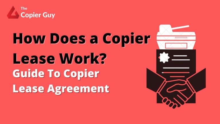 How Does Copier Lease Works
