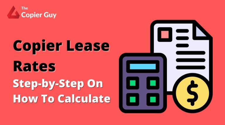 How To Calculate Copier Lease Rates