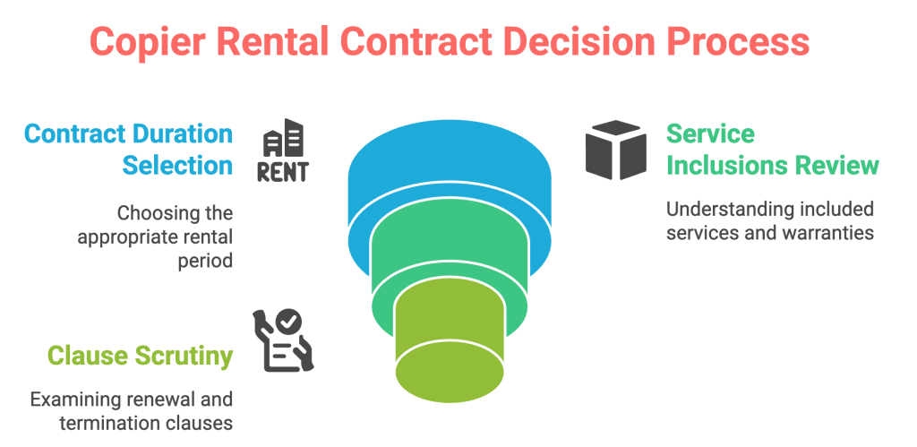 Copier Rental Contract Decision Process